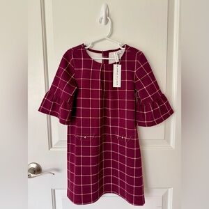 NWT Janie and Jack Cotton Paid Dress